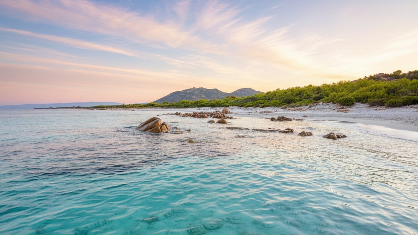 Spiaggia di Berchida e Spiaggia Sos Iscr&agrave;ios, nei dintorni di Posada